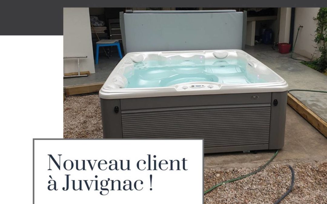 Livraison et installation d’un spa détente 5 personnes Caldera Capitolo à Juvignac dans l’Hérault